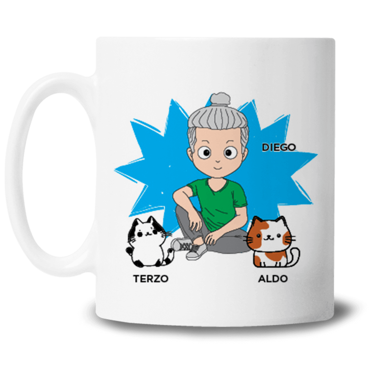 Tazza personalizzata - Papà gattaro 