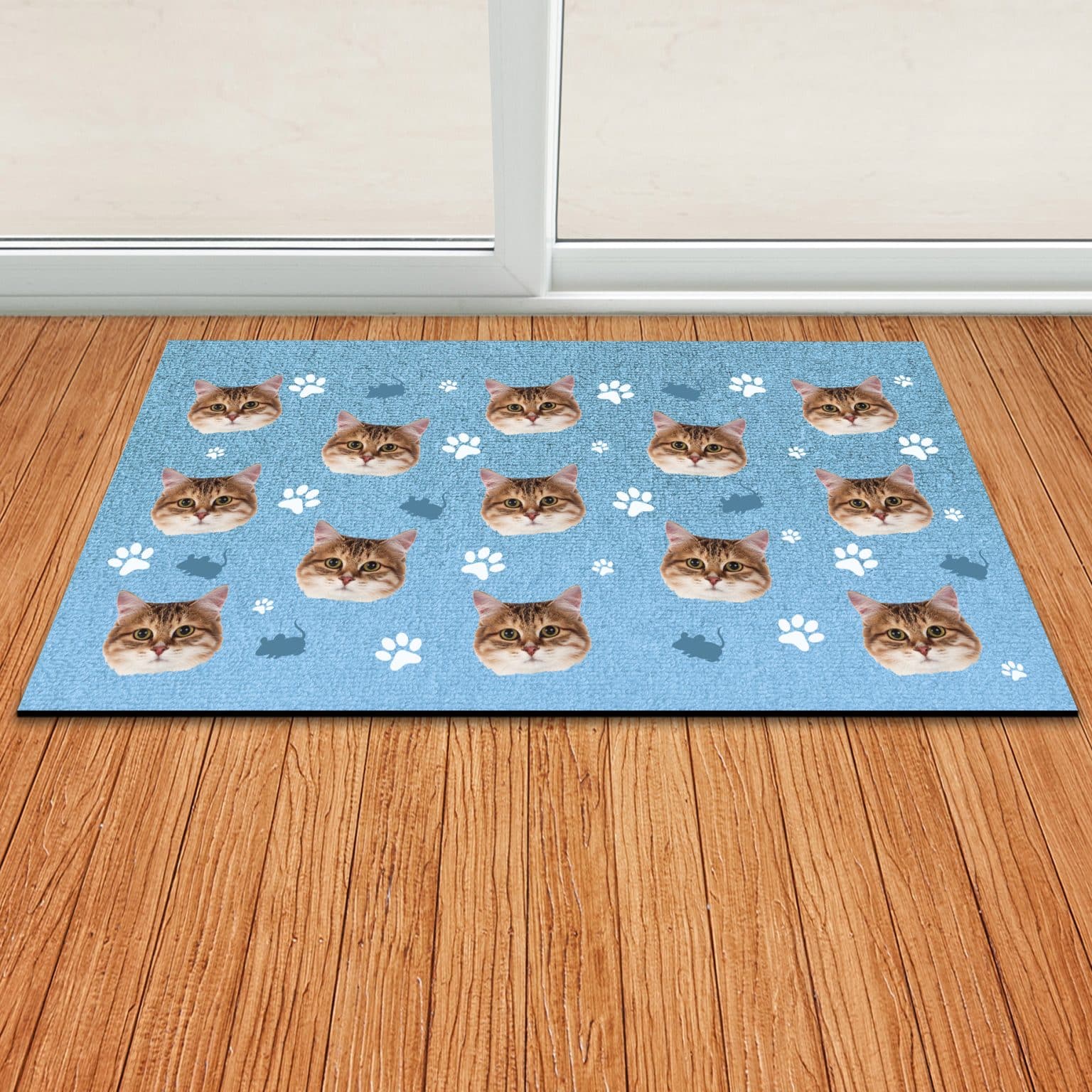 BAGEYOU Zerbino Personalizzato Con Rottweiler E Frase Divertente, 60x40 Cm, Antiscivolo, Tessuto Non Tessuto E Gomma - 3