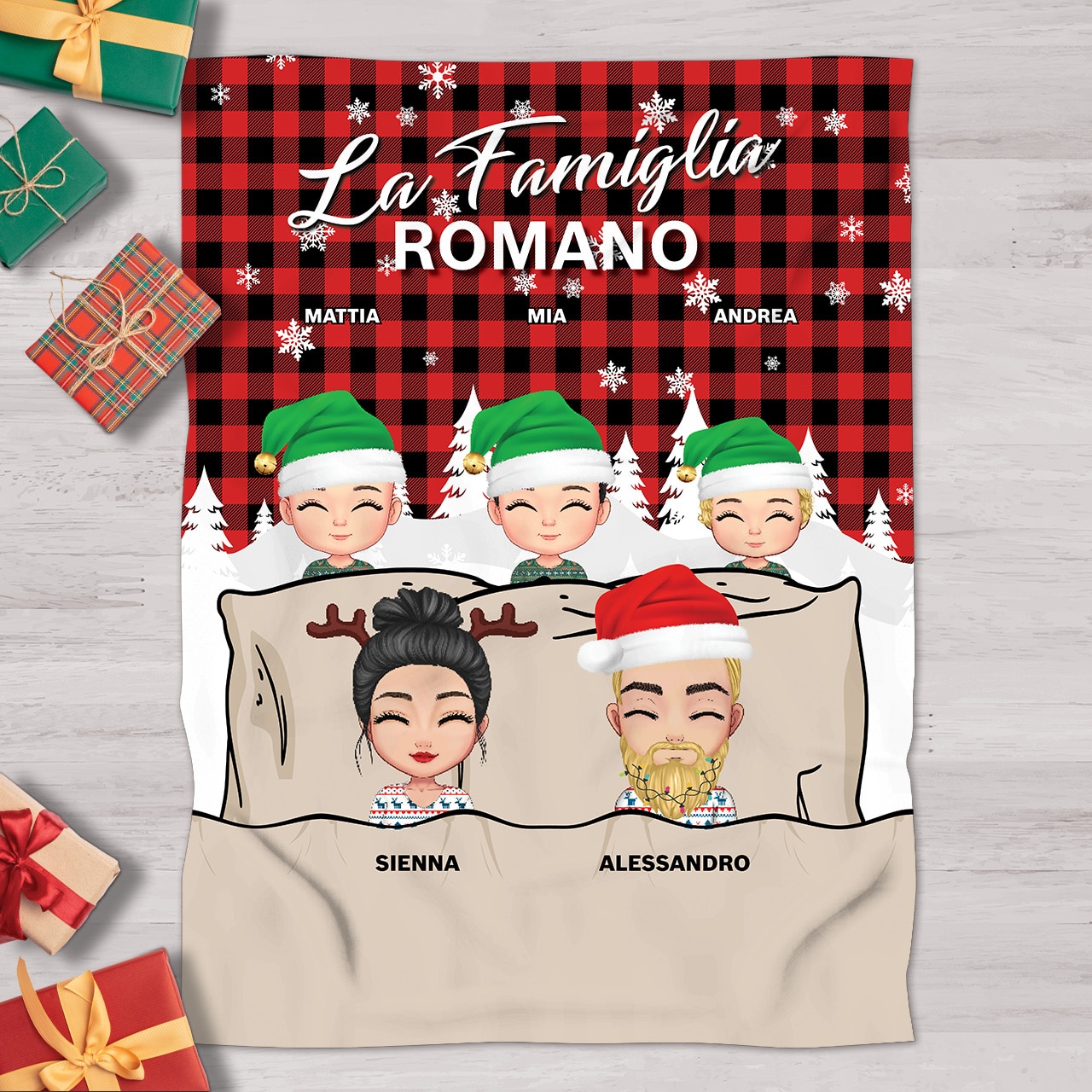 Coperta Personalizzata Con Foto E Testo, Flanella Morbida, Regalo Per Festa Del Papà, Mamma, San Valentino