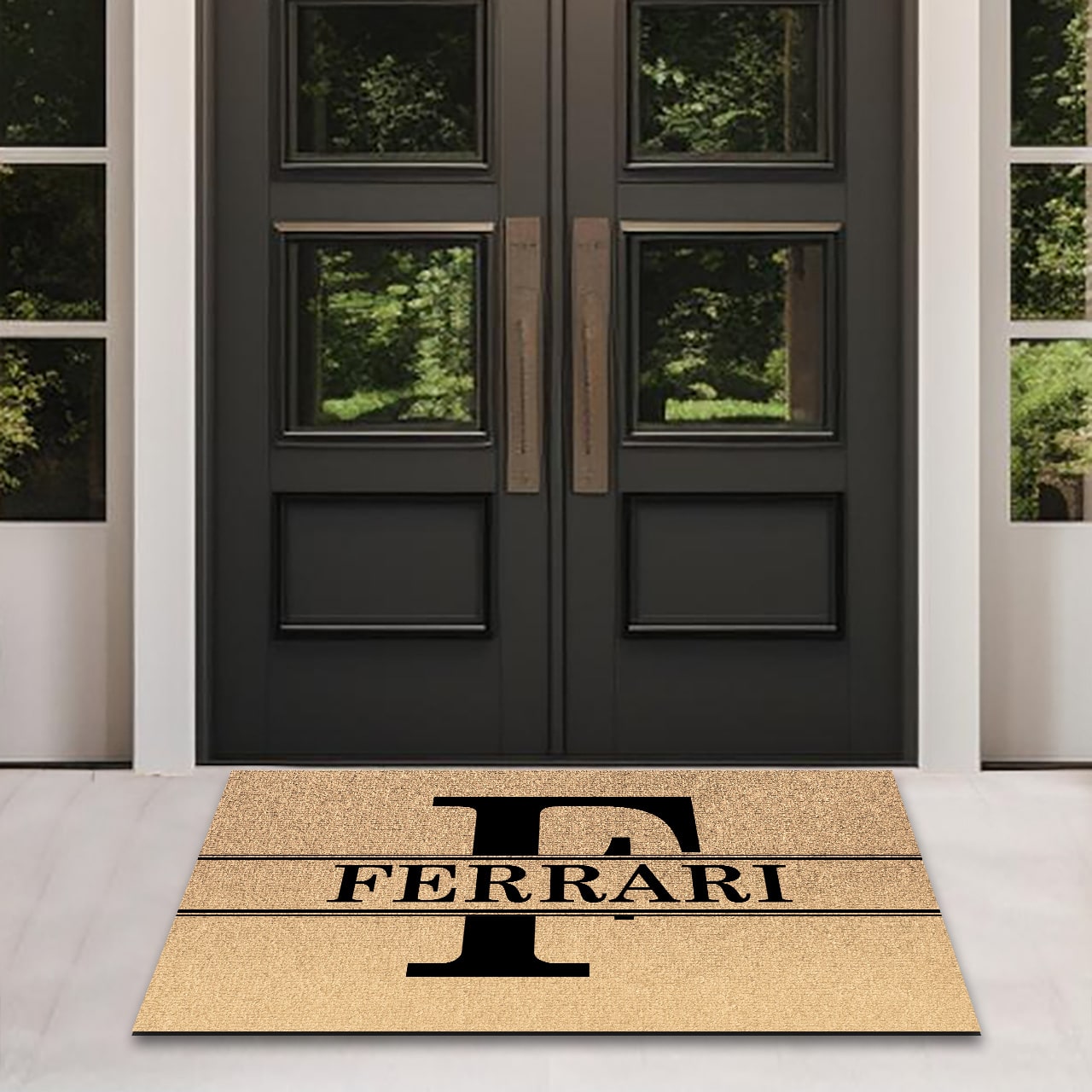 Zerbino Personalizzato Con Retro Antiscivolo – 60x40 Cm – Divertente E Decorativo – Lavabile In Lavatrice