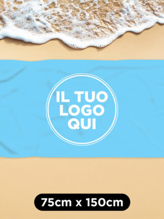 Telo mare personalizzato con il tuo logo