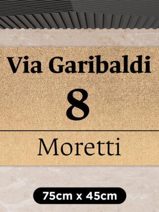 Zerbino personalizzato - Il tuo indirizzo