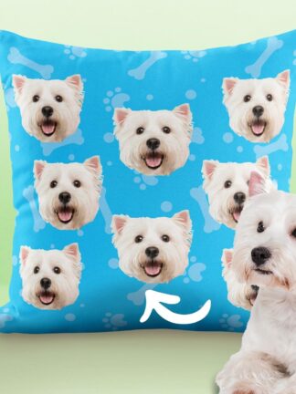 Cuscino personalizzato con il tuo cane
