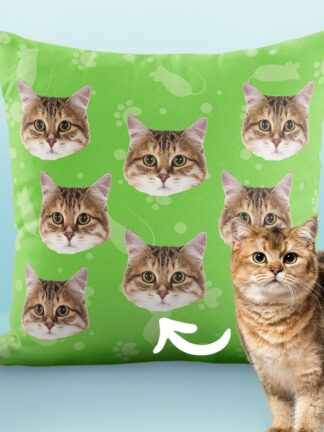 Cuscino personalizzato con il tuo gatto
