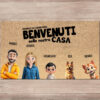 Zerbino Personalizzato - Famiglia Cartoon