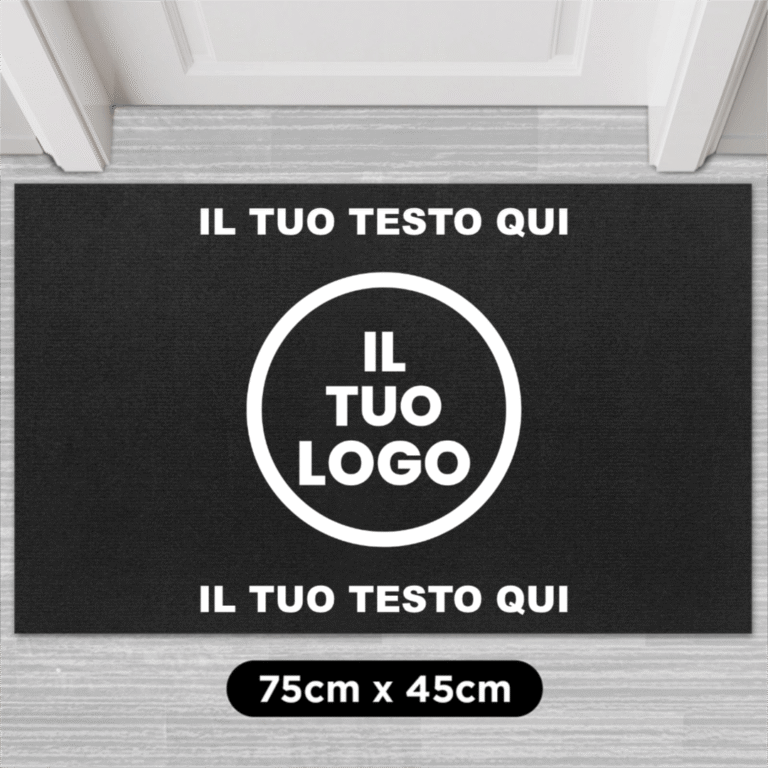 Zerbino personalizzato con il tuo logo