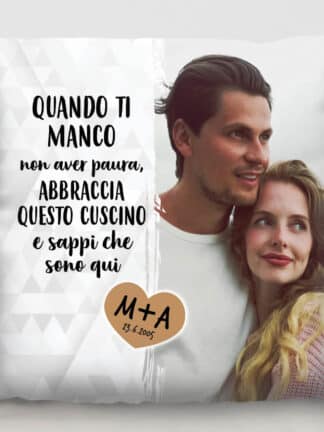 Cuscino personalizzato - Amore