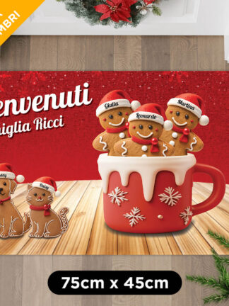 Zerbino personalizzato - Biscotti di Natale