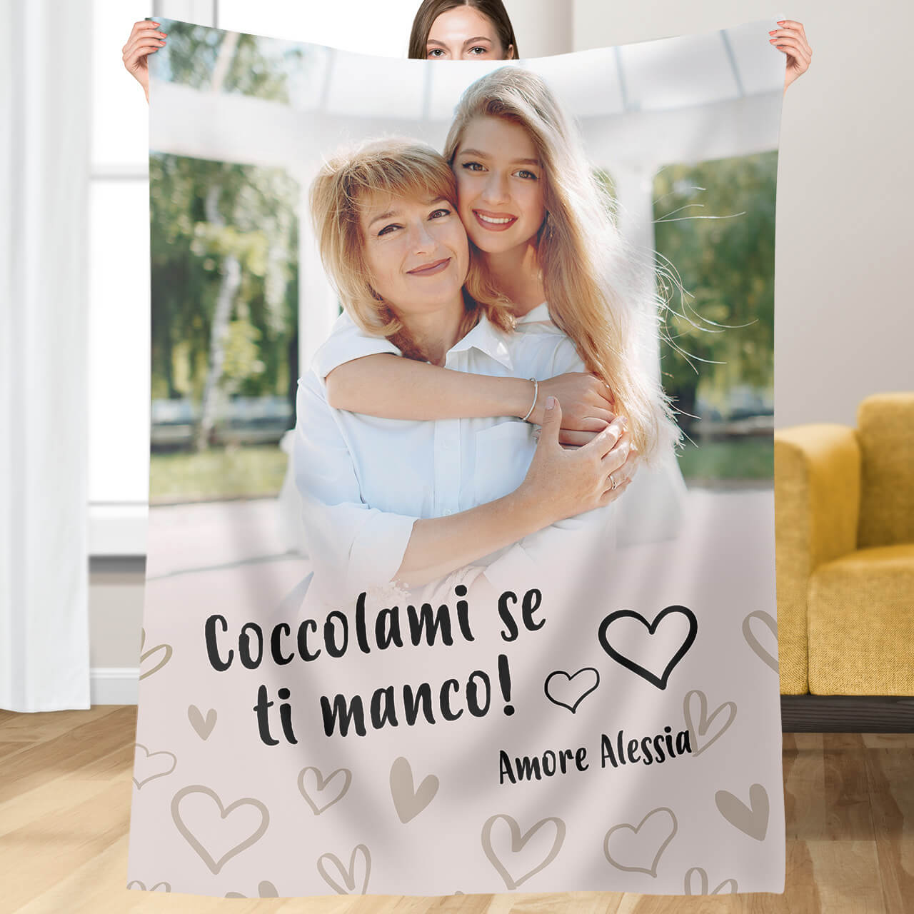 Coperta personalizzata - Connessione speciale