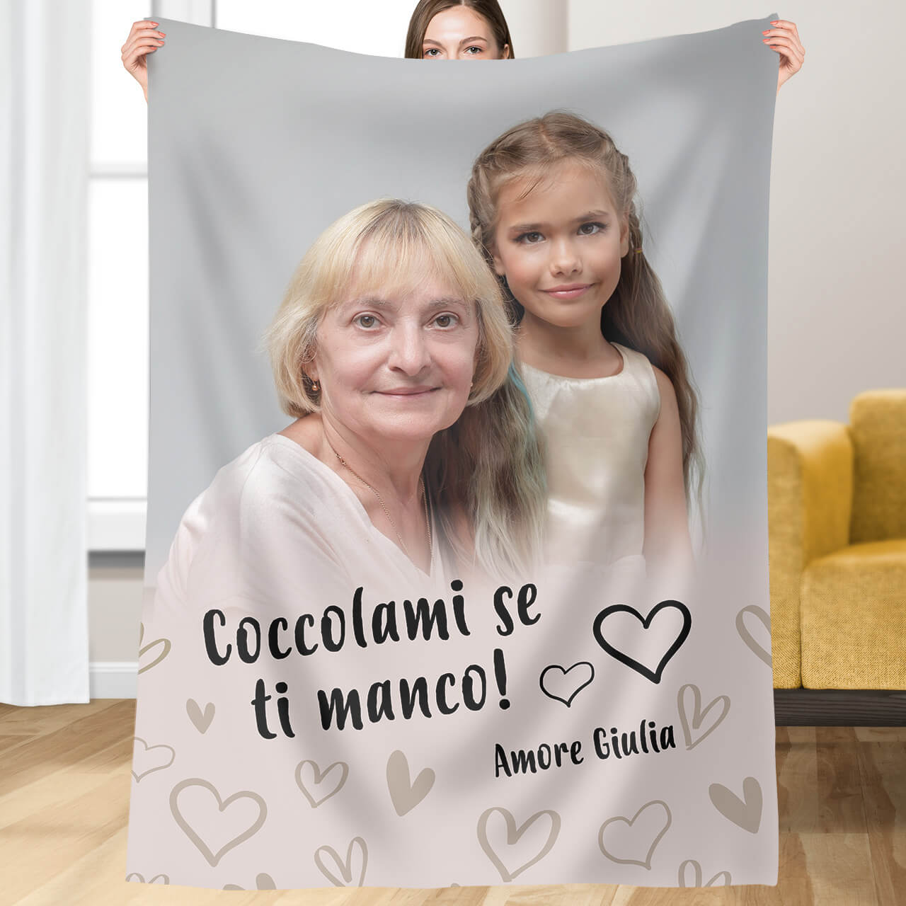 Coperta personalizzata - Connessione speciale