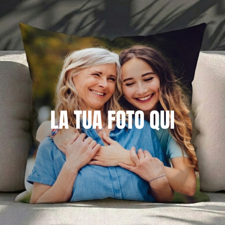 Cuscino personalizzato - Immagine personalizzata