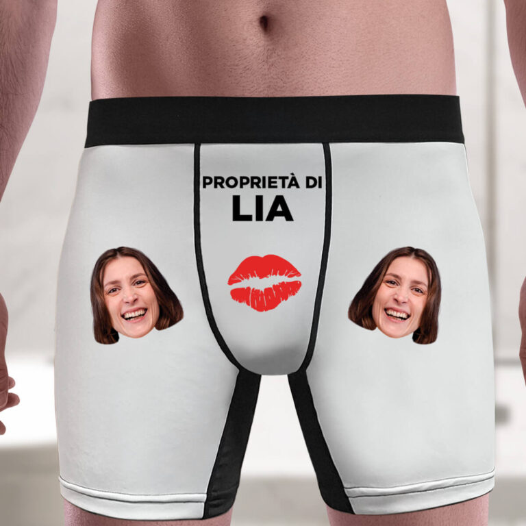 Boxer personalizzati con foto – Di mia Proprietà