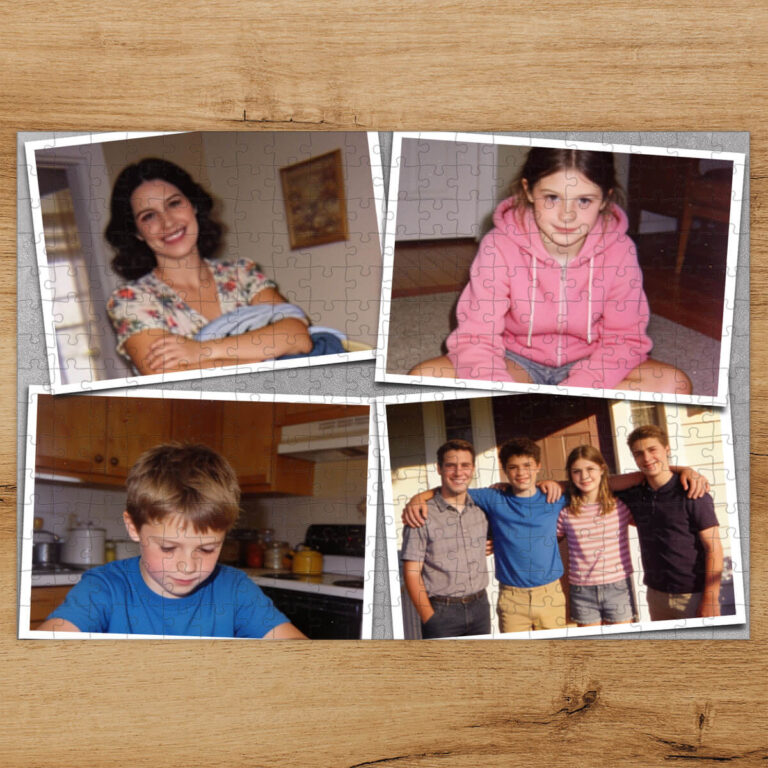 Puzzle collage personalizzato (300 pezzi)