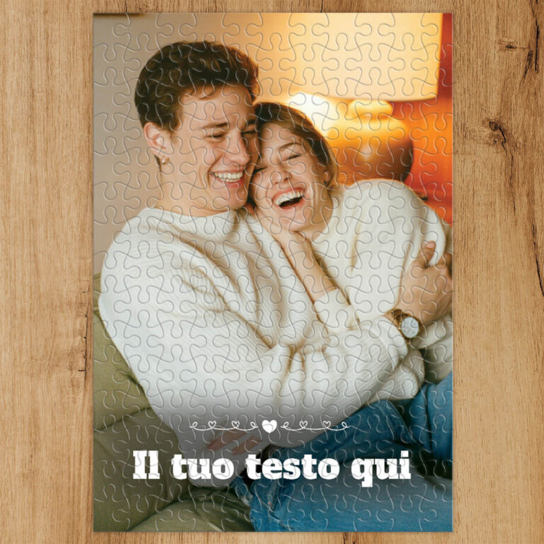 Puzzle personalizzato con il tuo testo (300 pezzi)