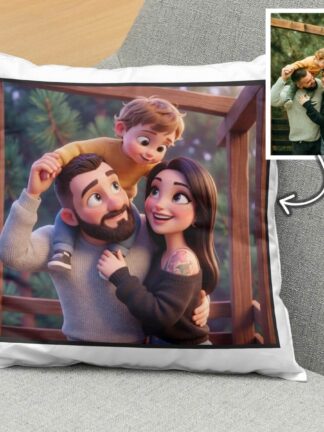 Cuscino animato personalizzato