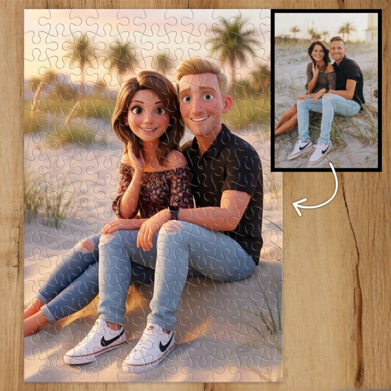 Puzzle animato personalizzato (300 pezzi)