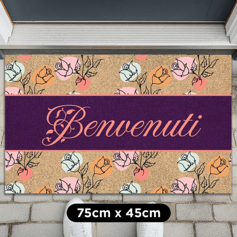 Zerbino personalizzato con testo personalizzato