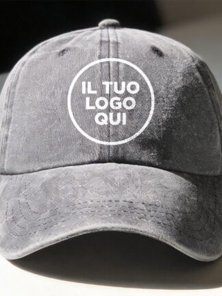 Cappellino personalizzato con il tuo logo