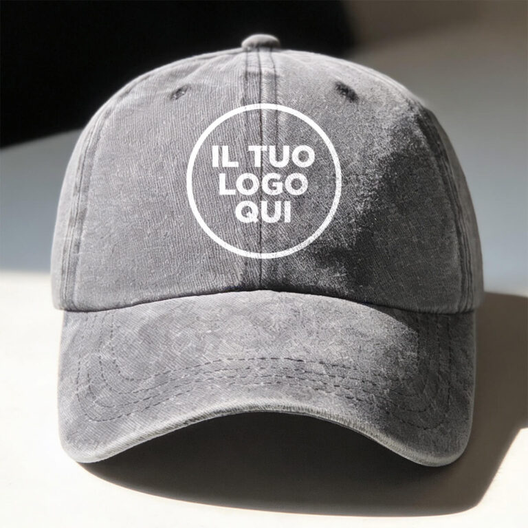 Cappellino personalizzato con il tuo logo