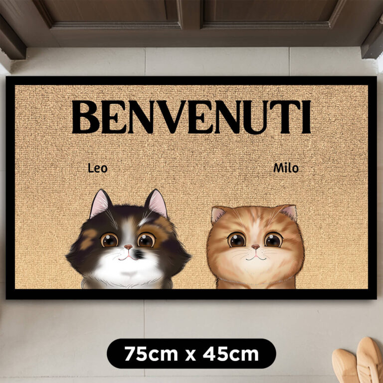 Zerbino personalizzato - Benvenuti umani