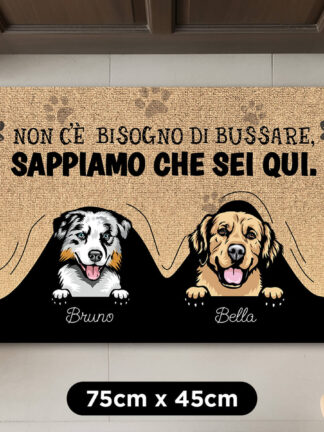 Zerbino personalizzato con il tuo cane