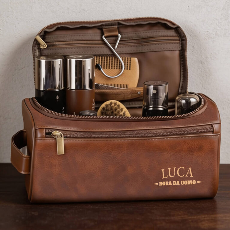 Beauty Case Uomo Personalizzato - Nome