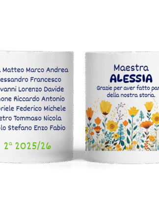Tazza personalizzata - Grazie Maestra