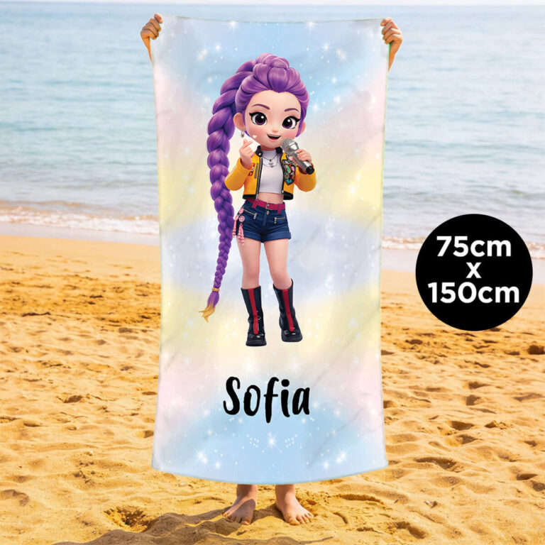 Telo mare personalizzato - Piccola Stella