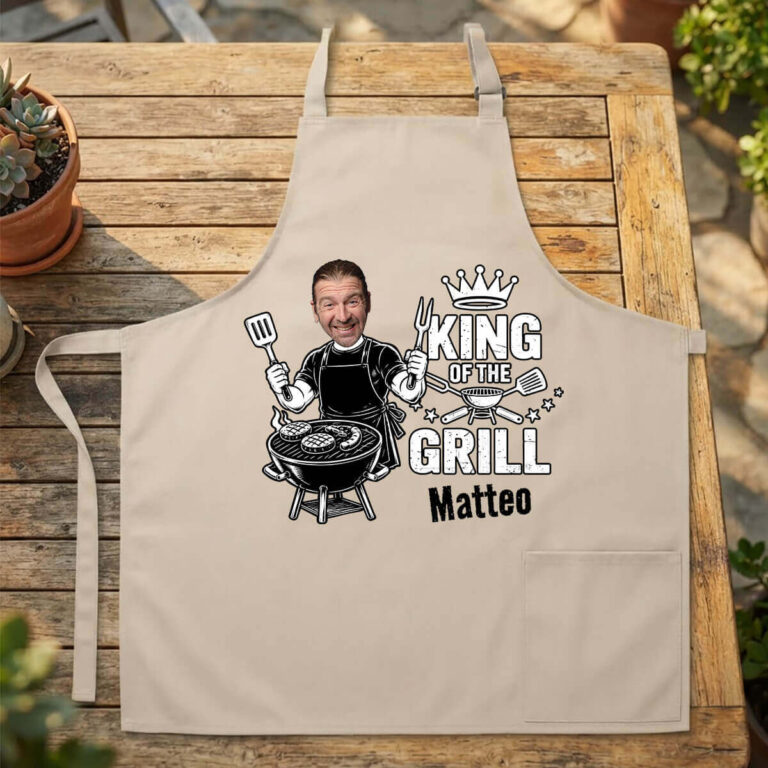 Grembiule personalizzato - King of the grill