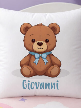Cuscino personalizzato - Disegno e nome