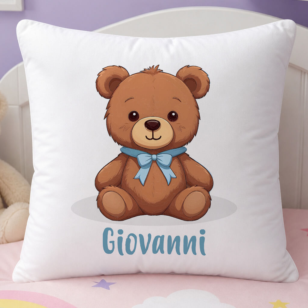 Cuscino personalizzato – Disegno e nome