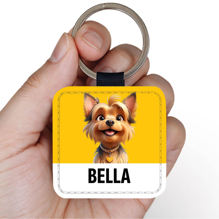 Portachiavi personalizzato con il tuo cane