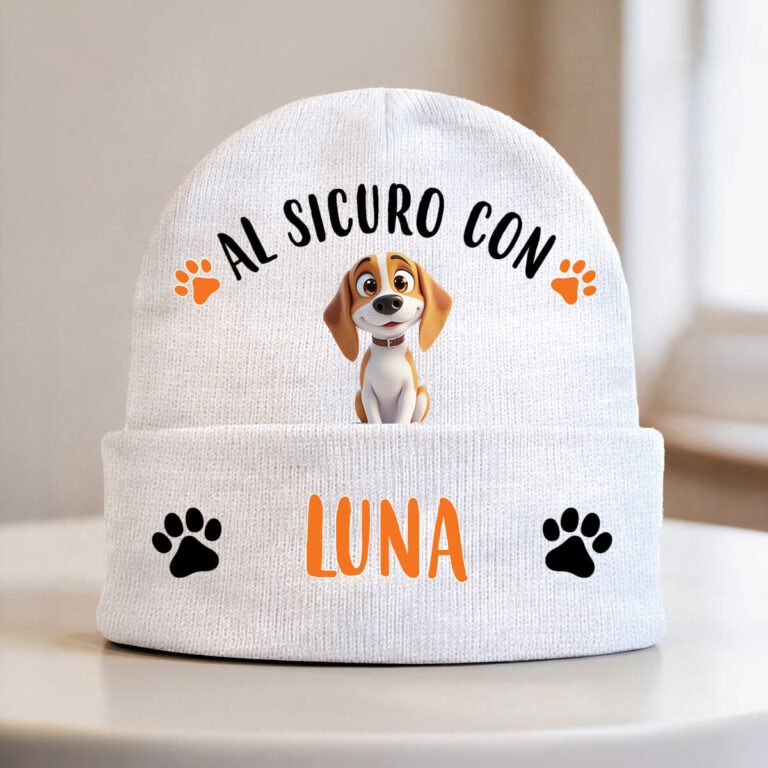 Berretto personalizzato - Al sicuro con